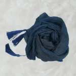 Shiny Crepe Tassel Hijab