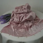 Jacquard Shiny Silk With Mirror work Hijab